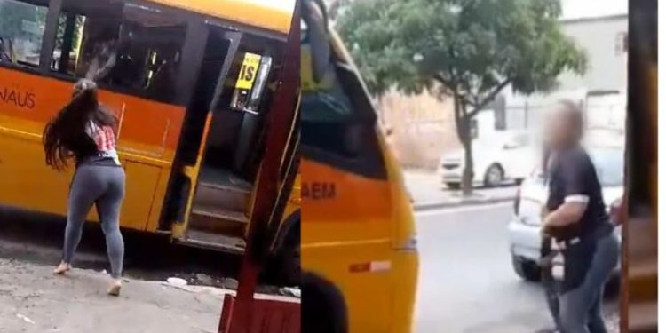 ‘Não é dele não’: diz vascaína em novo vídeo quebrando vidros de ‘amarelinho’