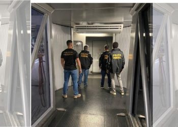 Dupla é presa pela PF dentro de aeronave em Manaus