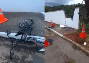 Irmãos morrem após baterem bike no muro de uma casa no interior