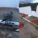 Irmãos morrem após baterem bike no muro de uma casa no interior