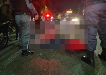 Justiceiro atira em três. Suspeitos estavam tentando roubar uma moto