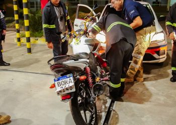 “Rolezinho’ com 19 motocicletas é tombado na zona leste de Manaus