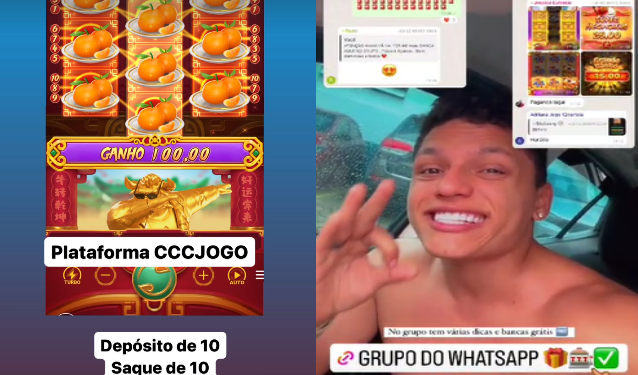 Blogueiro Uber Jardel Progenio admite que ‘tigrinho’ é jogo de azar, mas segue incentivando seguidores