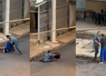 Vídeo: Homens saem no soco no Parque Amazônia e o final da briga surpreende todo mundo