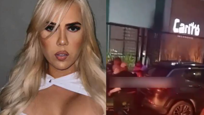 Vídeo: Polícia investiga se ex tem relação com ataque que deixou mulher e amigo baleados em frente ao Caritó