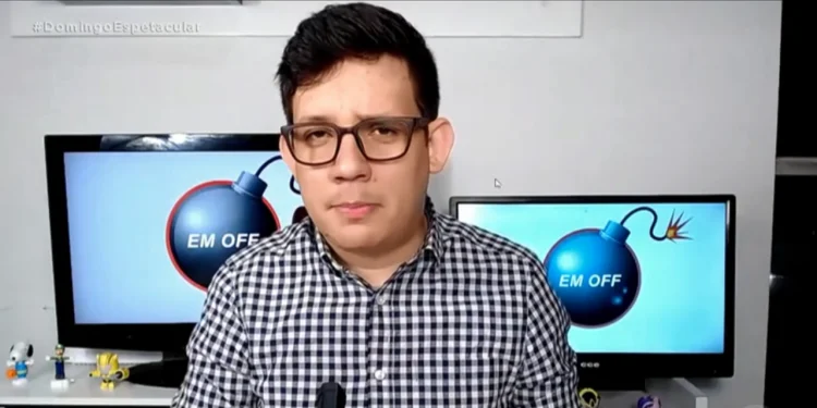 Jornalista amazonense Erlan Bastos divulgou áudios de PC Siqueira