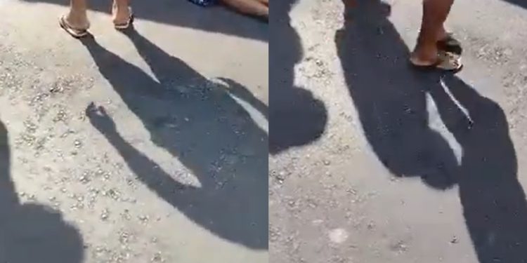 Vídeo: traficantes brigam e deixam corpo de “presente de Natal” na rua em Manaus