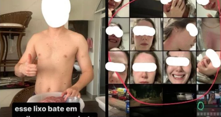 Suposto agressor da namorada é exposto após ladrão roubar o celular e encontrar fotos