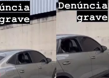 Vídeo: cliente do Picanha Mania tem carro arrombado durante almoço: ‘ninguém viu nada’