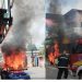 Carro é incendiado no Jorge Teixeira. Motivo foi briga de vizinhos