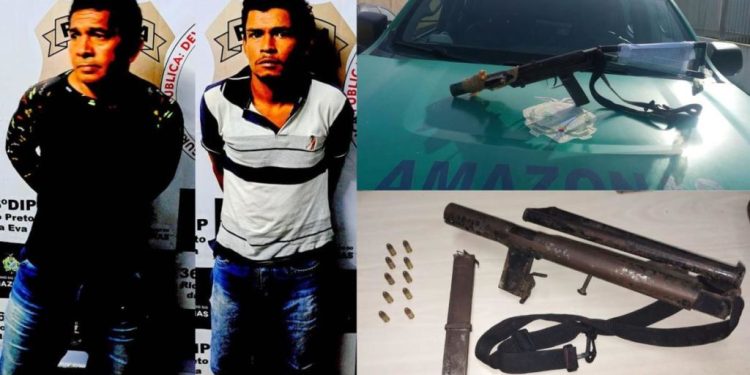 PM prende dupla que ‘tocava o terror’ com armas caseiras