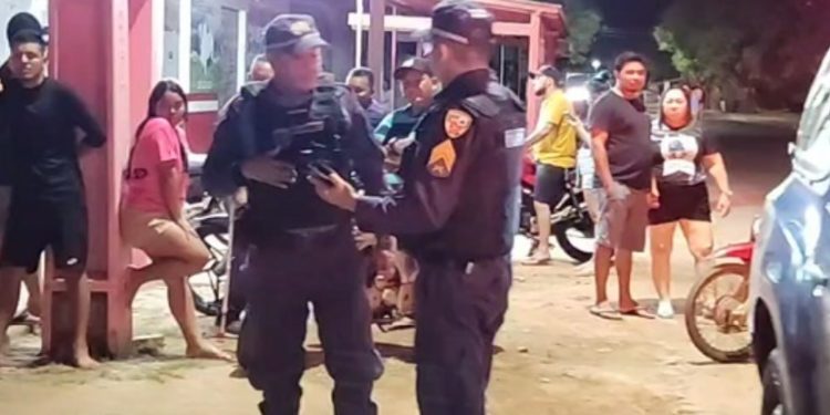 Veja a cara espocada de assaltante espancado pelo povo no interior do Amazonas