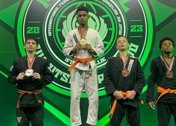 Amazonenses ganham medalha de ouro e prata no Mundial de Jiu-Jitsu em São Paulo