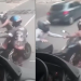 Vídeo: Ladrões nota ‘dó’ ficam nervosos com buzina, levam tapa de vítima e desistem de roubar motocicleta