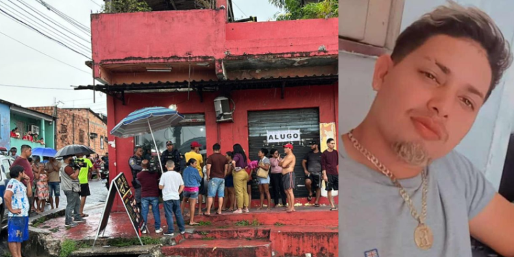 Cena forte: Criminosos chegam em barbearia perguntando se ‘Loirinho’ é de facção e o executam a tiros em Manaus