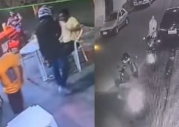 Câmera flagra assalto à mão armada em bar de Manaus