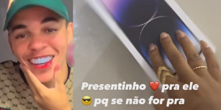 Com status de celebridade, Lucas Picolé ganha iPhone e coloca facetas após sair da prisão: ‘Tava sem dente’