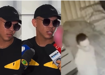 Lucas Picolé nega vídeo de estupro vazado após ele ser preso e culpa a mídia: ‘Querem me destruir’