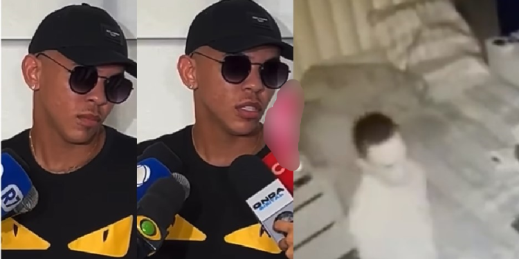 Lucas Picolé nega vídeo de estupro vazado após ele ser preso e culpa a mídia: ‘Querem me destruir’