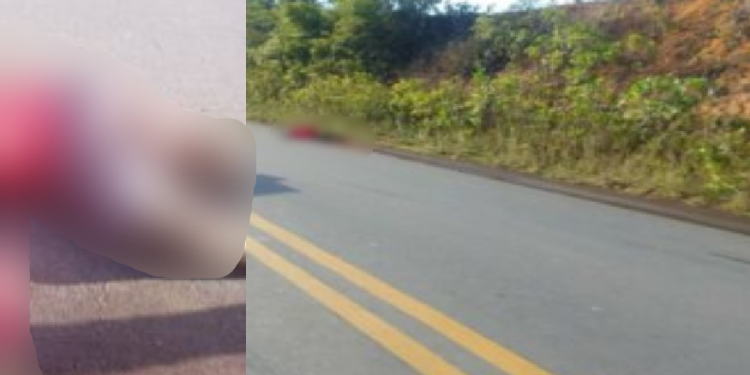 Cena forte: Carro passa com pistoleiros e eles matam homem no meio da AM-010 com tiros na cabeça