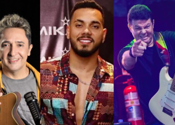 Tom Cleber, Mikael e Official 80 se apresentam neste domingo na Casa de Praia Zezinho Corrêa
