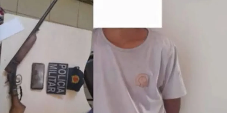Por causa de briga em jogo de celular, jovem mata o primo de 10 anos com tiro de espingarda