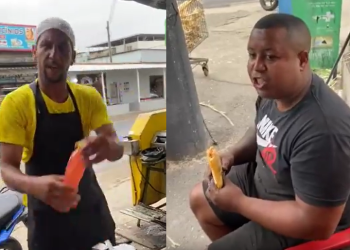 Cliente dá ‘prejuízo’ ao acabar o ketchup, comer pastéis e tomar 24 caldos de cana: ‘É rodízio, bebo quantos quiser’