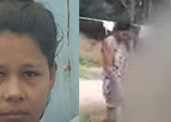 Vídeo forte: Mãe flagrada socando o filho de 4 anos em Coari é presa e não pode mais se aproximar dele