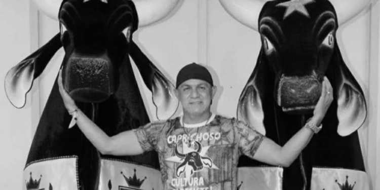 Caprichoso chora a morte de ‘Markinho’, renomado tripa do boi, em Parintins