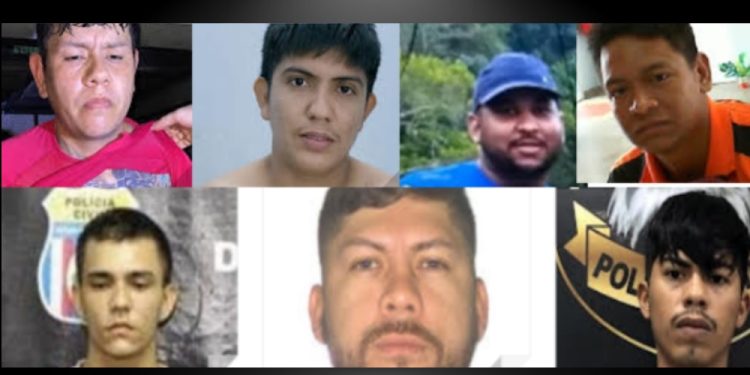 Veja quem são os membros da quadrilha que ameaça matar moradores da Compensa