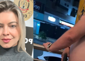 Delegada que levou ‘cantada’ de vereador de Manaus leva tiro de policial civil que batia na esposa em bar
