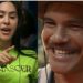 Durante exibição de nova novela da Globo, Isabele reconhece ator de Manaus