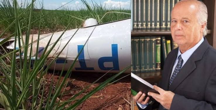 Advogado especialista em causas de acidente aéreo morre em queda de avião