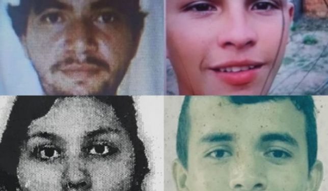 Quatro seguem desaparecidos e polícia pede ampla divulgação