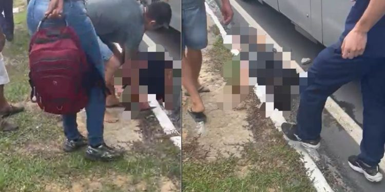 Passageiros de ônibus revidam assalto em Manaus