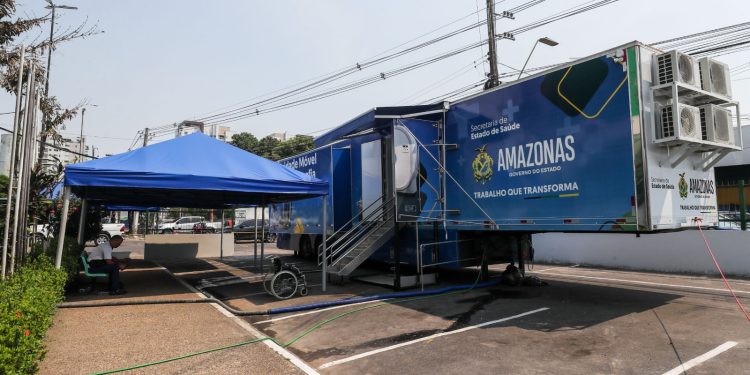 Carreta de Apoio à Saúde vai atender na maternidade Ana Braga