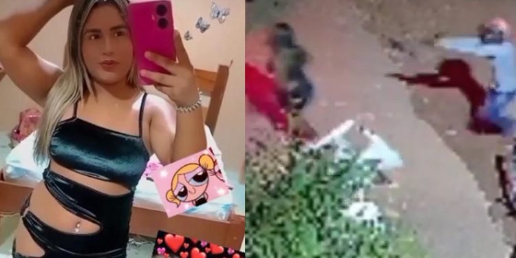 Vídeo mostra jovem atendente correndo e levando tiros nas costas até a morte