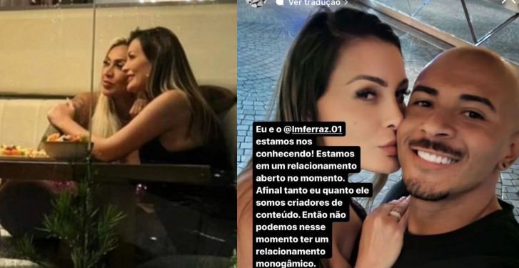 Após anunciar affair com mulher, Andressa Urach diz que também está numa relação com um homem