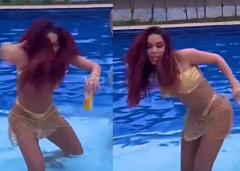 Vídeo de Anitta curtindo Réveillon estilo ‘inimiga do fim’ viraliza e web dispara: ‘Mais louca que o Batman’; veja