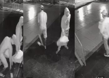 Vídeo: bandidos invadem loja de madrugada e fazem a limpa em Manaus