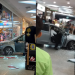 Em shopping de Manaus, funcionária de stand desmaia após bater carro com tudo em loja