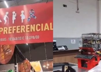Vídeo: mãe de autista denuncia Supermercado Nova Era por fechar caixa preferencial em Manaus