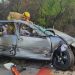 Vídeo forte: Bebê de 1 ano e os pais morrem em acidente de carro e irmã de 7 anos sobrevive