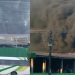 Vídeos: Empresa no Distrito Industrial pega fogo e suspeita é que incêndio foi criminoso