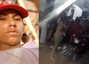 Vídeo: Vulgo ‘Cheiro’ é encurralado por pistoleiro em beco e morto a tiros em Coari