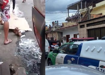 Morte imediata: morador da Compensa corre mas toma dois tiros nas costas e três na cabeça