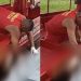 Veja momento em que bombeiro puxa perna de corpo esquartejado em Manaus