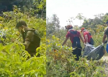 Vídeo forte: Grupo criminoso esquarteja suposto ‘X-9’, o decapita e enterra em cova rasa em Manaus