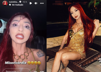 Ruivinha de Marte passa Réveillon em SC, sofre perrengue e comete gafe: ‘Esqueci de depilar o sovaco’