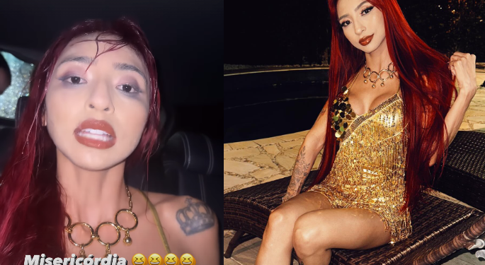 Ruivinha de Marte passa Réveillon em SC, sofre perrengue e comete gafe: ‘Esqueci de depilar o sovaco’